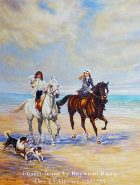 Equestrienne Heywood Hardy 19x25inches EUR324 Peinture à l'huile